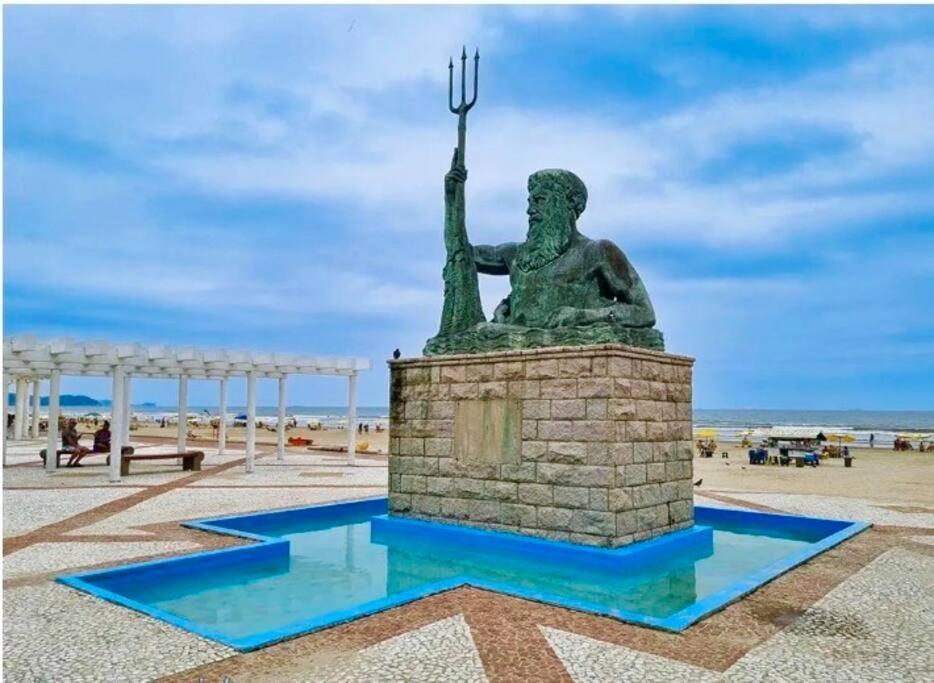 Apto Aconchegante - Praia Grande Buitenkant foto